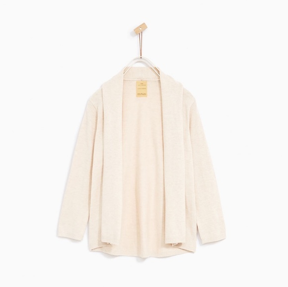 zara girls cardigan